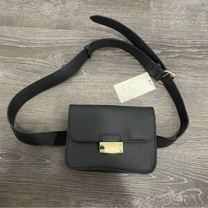 NWT A New Day Black Belt Bag